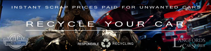 Scrap Your Car At Langfords Car Spares