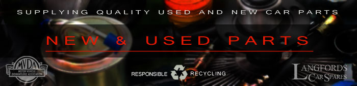 Used Car Parts At Langfords Car Spares